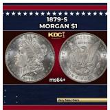 1879-s Morgan Dollar $1 Grades Choice+ Unc