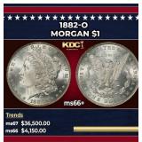 1882-o Morgan Dollar $1 ms66+ SEGS