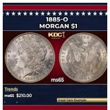 1885-o Morgan Dollar $1 Grades GEM Unc