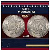 1921-p Morgan Dollar $1 Grades Select Unc