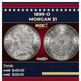 1899-o Morgan Dollar $1 Grades GEM+ Unc