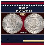 1898-p Morgan Dollar $1 Grades Select Unc