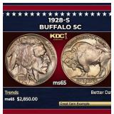 1928-s Buffalo Nickel 5c ms65 SEGS
