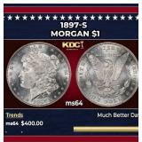 1897-s Morgan Dollar $1 Grades Choice Unc