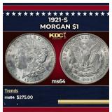 1921-s Morgan Dollar $1 Grades Choice Unc