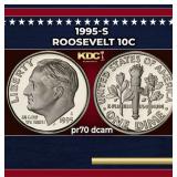 1995-s Proof Roosevelt Dime 10c pr70 dcam SEGS