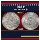 1884-p Morgan Dollar $1 Grades Select Unc