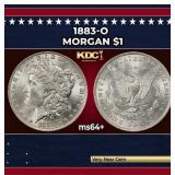 1883-o Morgan Dollar $1 Grades Choice+ Unc