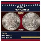 1900-o Morgan Dollar $1 Grades GEM+ Unc