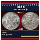 1902-o Morgan Dollar $1 Grades GEM+ Unc