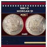 1881-o Morgan Dollar $1 Grades Select Unc