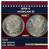 1878-s Morgan Dollar $1 Grades Choice+ Unc
