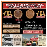 Lincoln Wheat Cent 1c Mixed Roll Orig Brandt McDon