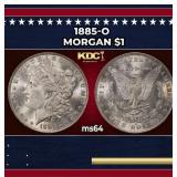 1885-o Morgan Dollar $1 Grades Choice Unc