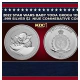 2022 Star Wars Baby Yoda Grogu The Mandalorian 1oz