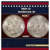 1901-o Morgan Dollar $1 Grades Choice+ Unc
