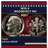 1975-s Proof Roosevelt Dime 10c pr70 dcam SEGS