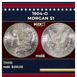 1904-o Morgan Dollar $1 Grades GEM+ Unc