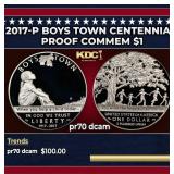 2017-p Boys Town Centennial Proof Modern Commem Do