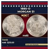 1885-o Morgan Dollar $1 Grades GEM Unc