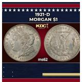 1921-d Morgan Dollar $1 Grades Select Unc