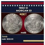 1902-o Morgan Dollar $1 Grades GEM+ Unc