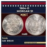 1904-o Morgan Dollar $1 Grades ms65