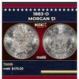 1883-o Morgan Dollar $1 Grades ms66