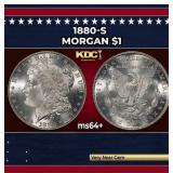1880-s Morgan Dollar $1 Grades ms64+