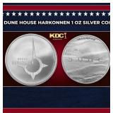 DUNE House Harkonnen 1 oz Silver Coin Round
