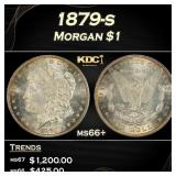1879-s Morgan Dollar $1 ms66+ SEGS