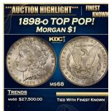 1898-o Morgan Dollar TOP POP! $1 ms68 SEGS