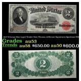1917 $2 Large Size Legal Tender Note Thomas Jeffer