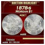 1878-s Morgan Dollar $1 ms66 SEGS