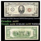1934A $20 FRN Hawaii WWII Emergency Currency Grade