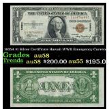 1935A $1 Silver Certificate Hawaii WWII Emergency