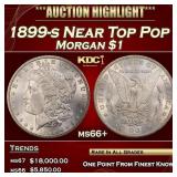 1899-s Morgan Dollar Near Top Pop $1 ms66+ SEGS