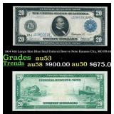 1914 $20 Large Size Blue Seal Federal Resrve Note