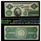 1862 $2 Large Size Legal Tender Note "Greenback" A