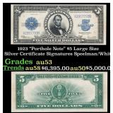 1923 $5 Large Size Silver Certificate "Porthole No