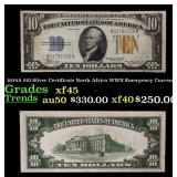 1934A $10 Silver Certificate North Africa WWII Eme