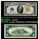 1934A $10 Silver Certificate North Africa WWII Eme
