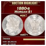 1880-s Morgan Dollar $1 ms67+ SEGS