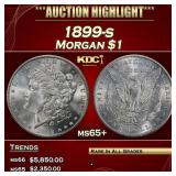 1899-s Morgan Dollar $1 ms65+ SEGS