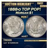 1888-o Morgan Dollar TOP POP! $1 ms67 SEGS