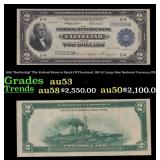 1918 $2 Large Size National Currency "Battleship"