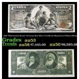 1896 $2 Large Size Silver Certificate "Educational