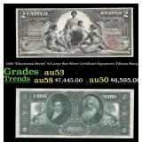 1896 $2 Large Size Silver Certificate "Educational