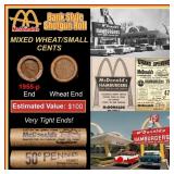 Lincoln Wheat Cent 1c Mixed Roll Orig Brandt McDon