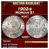 1902-s Morgan Dollar $1 ms65+ SEGS